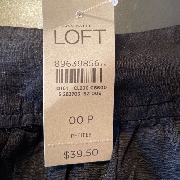 NWT Loft Black Mini Skirt Size: OOP - Picture 6 of 6